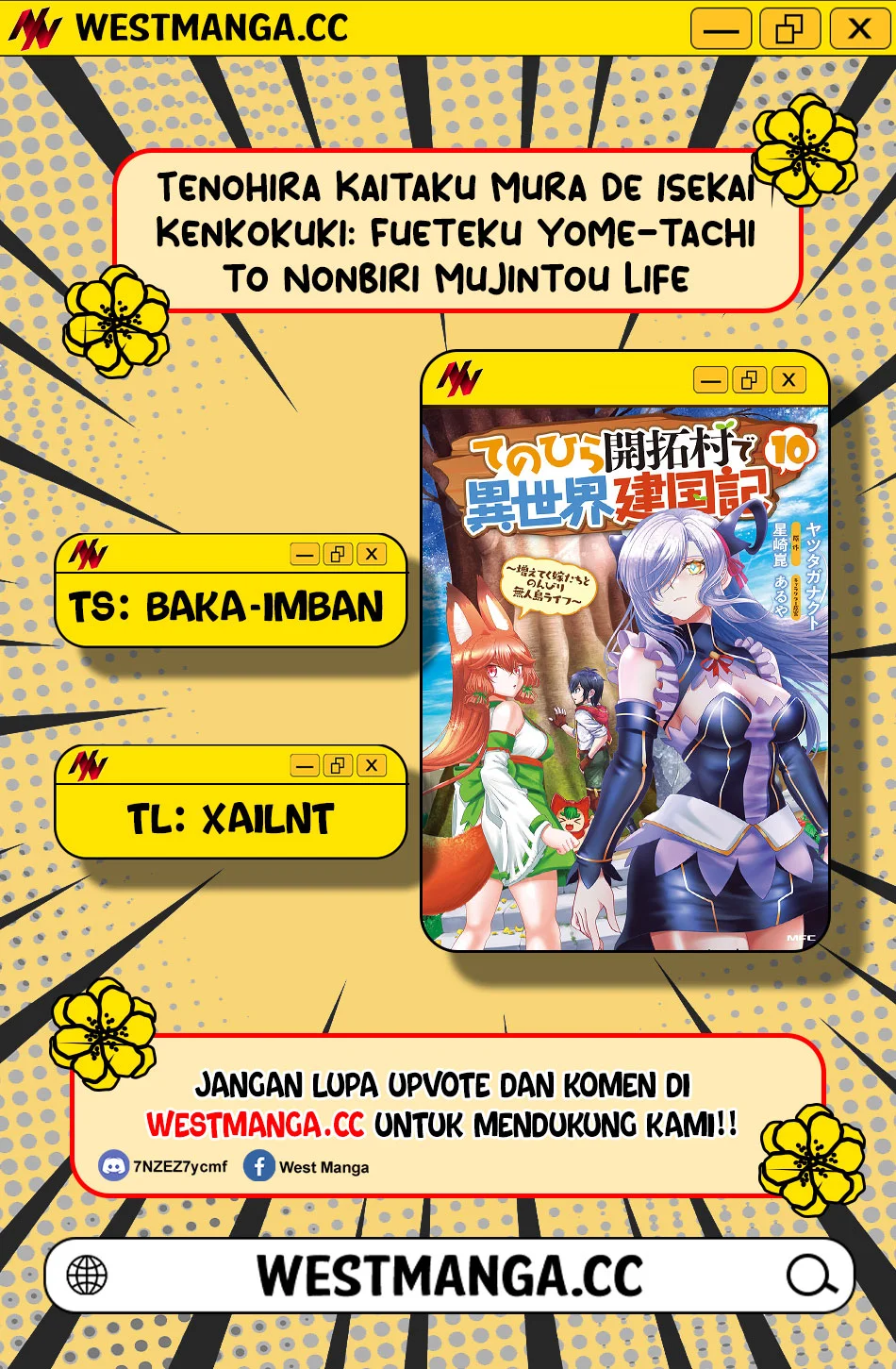 Tenohira Kaitaku Mura de Isekai Kenkokuki: Fueteku Yome-tachi to Nonbiri Mujintou Life (fix) Chapter 65 - halaman 3
