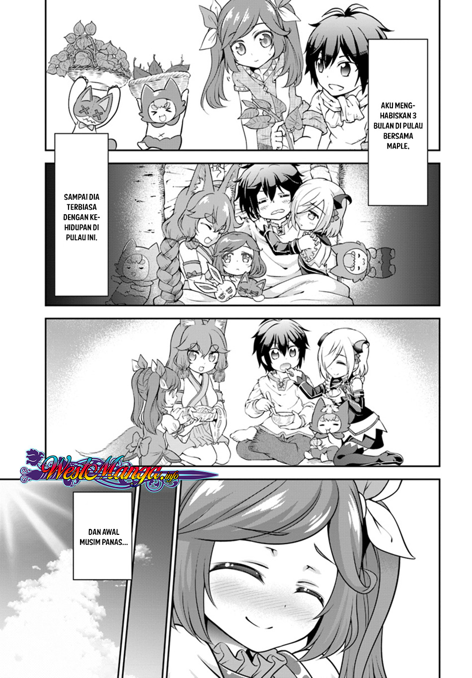 Tenohira Kaitaku Mura de Isekai Kenkokuki: Fueteku Yome-tachi to Nonbiri Mujintou Life (fix) Chapter 9 - halaman 28