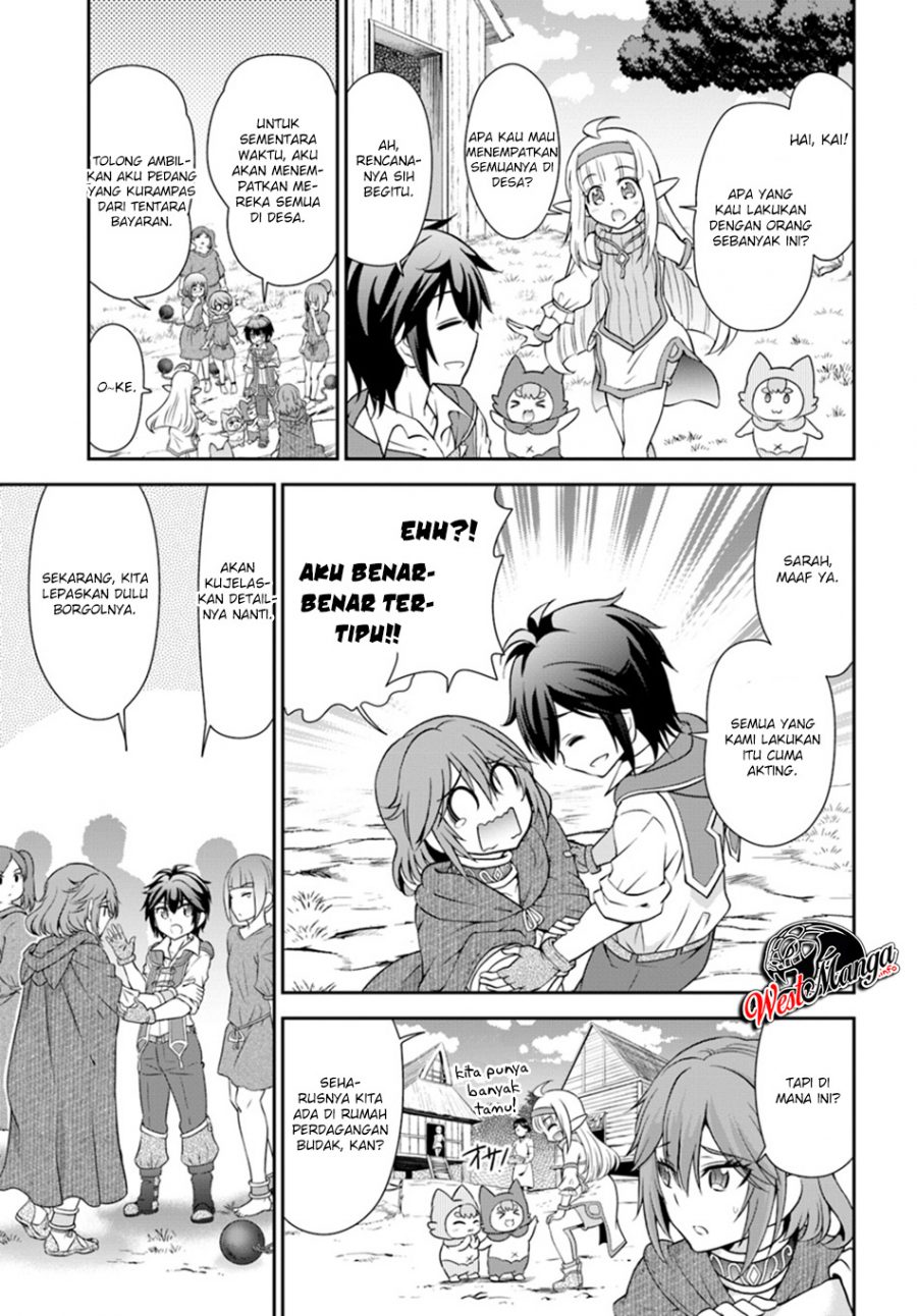 Tenohira Kaitakumura de Isekai Kenkouki ~Fueteku Yome-tachi to Nonbiri Mujintou Raifu~ Chapter 14 - halaman 21