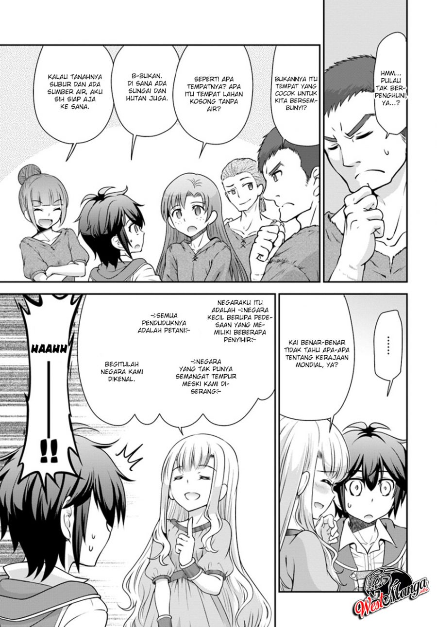 Tenohira Kaitakumura de Isekai Kenkouki ~Fueteku Yome-tachi to Nonbiri Mujintou Raifu~ Chapter 16 - halaman 2