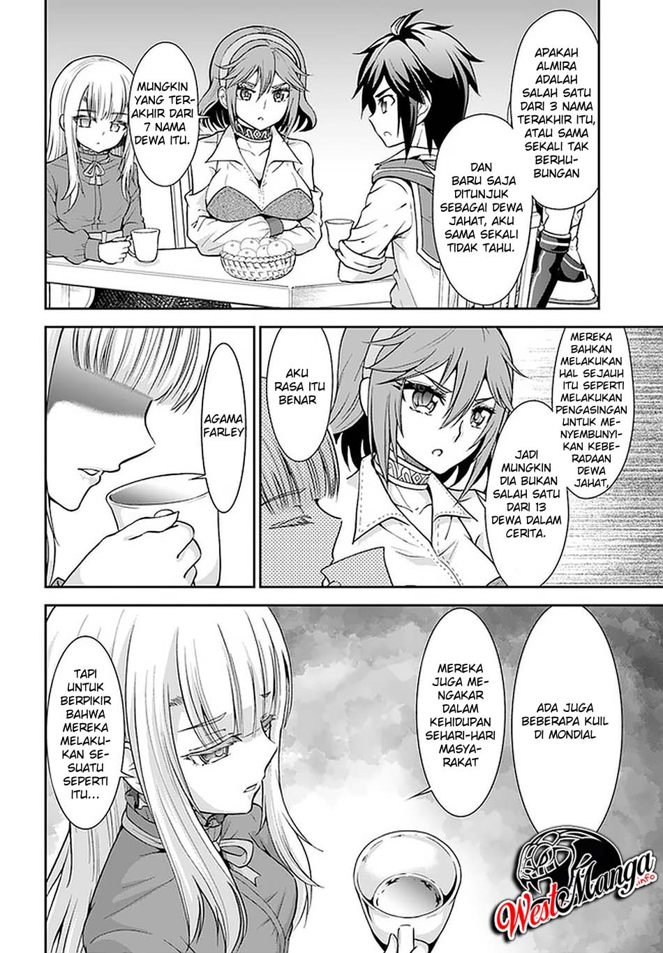 Tenohira Kaitakumura de Isekai Kenkouki ~Fueteku Yome-tachi to Nonbiri Mujintou Raifu~ Chapter 22 - halaman 13