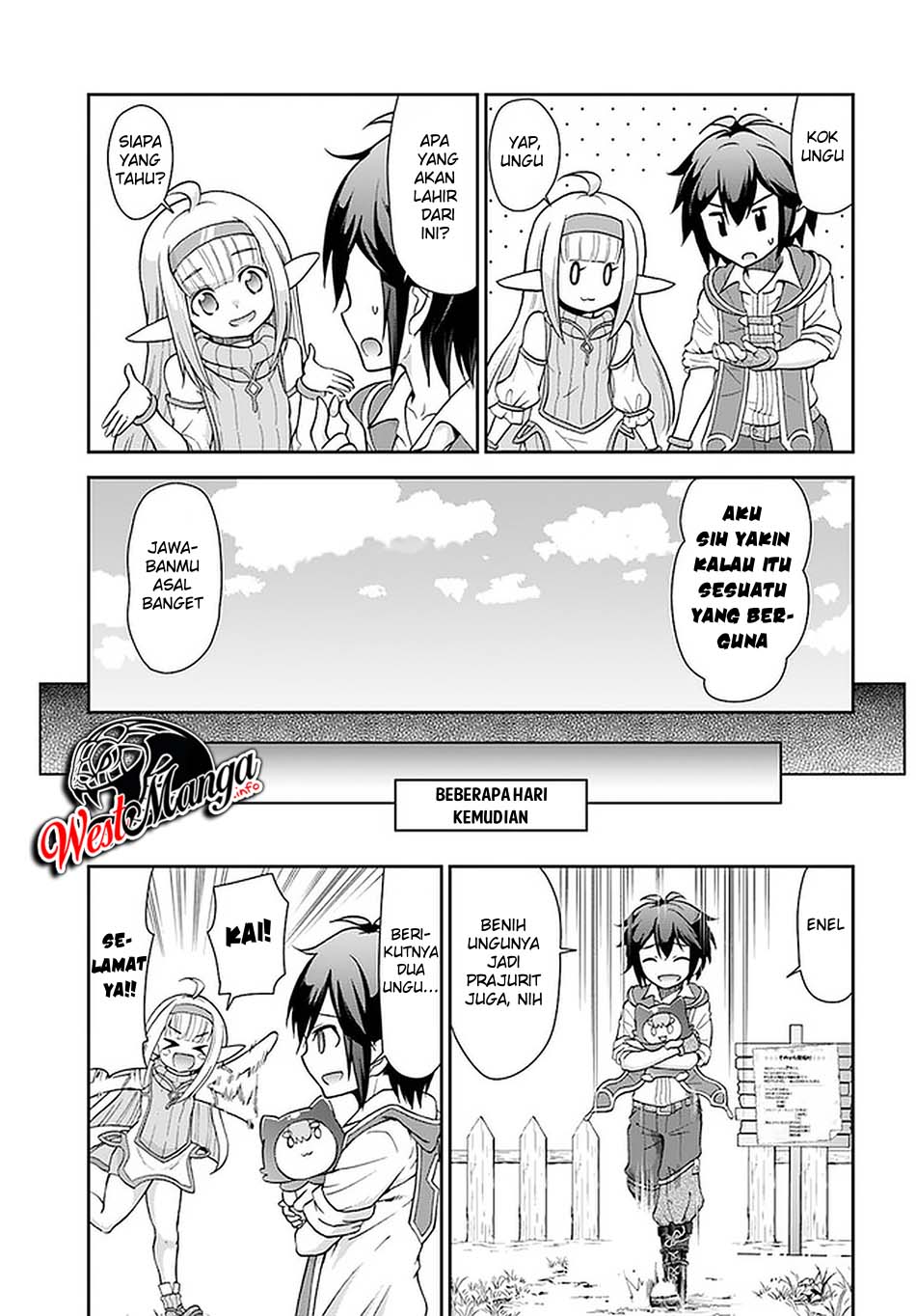Tenohira Kaitakumura de Isekai Kenkouki ~Fueteku Yome-tachi to Nonbiri Mujintou Raifu~ Chapter 22 - halaman 27