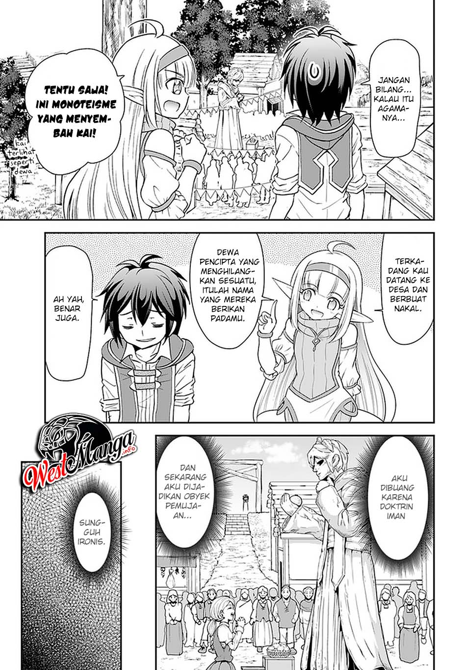 Tenohira Kaitakumura de Isekai Kenkouki ~Fueteku Yome-tachi to Nonbiri Mujintou Raifu~ Chapter 23 - halaman 1
