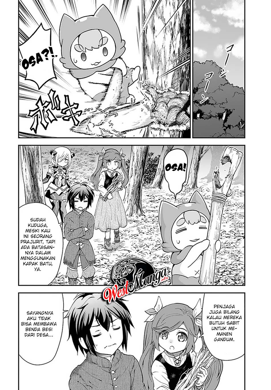 Tenohira Kaitakumura de Isekai Kenkouki ~Fueteku Yome-tachi to Nonbiri Mujintou Raifu~ Chapter 23 - halaman 2