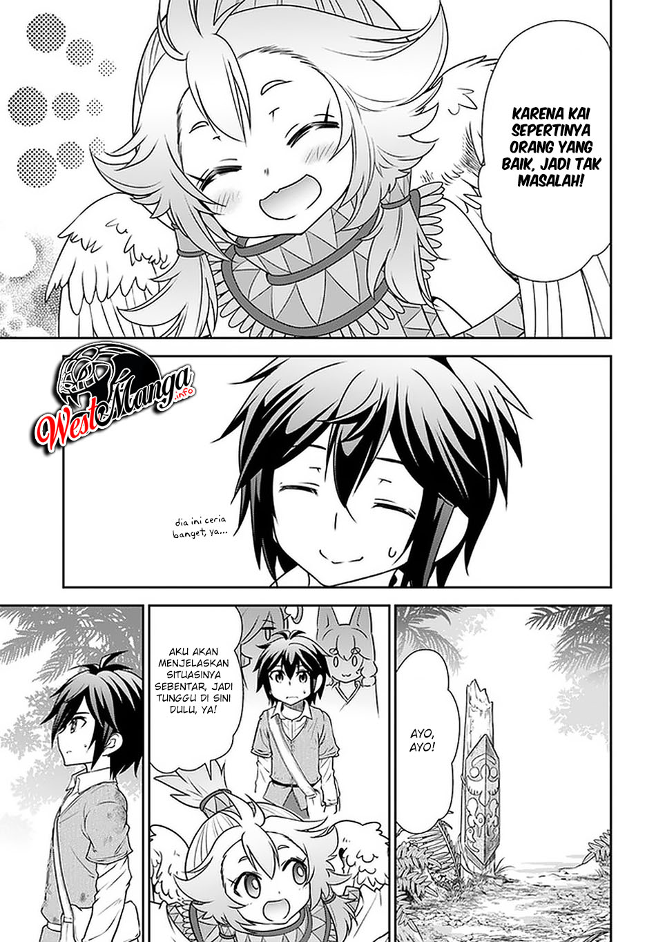 Tenohira Kaitakumura de Isekai Kenkouki ~Fueteku Yome-tachi to Nonbiri Mujintou Raifu~ Chapter 25 - halaman 12