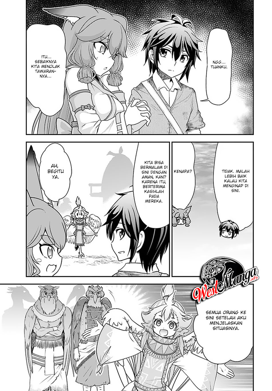 Tenohira Kaitakumura de Isekai Kenkouki ~Fueteku Yome-tachi to Nonbiri Mujintou Raifu~ Chapter 25 - halaman 14