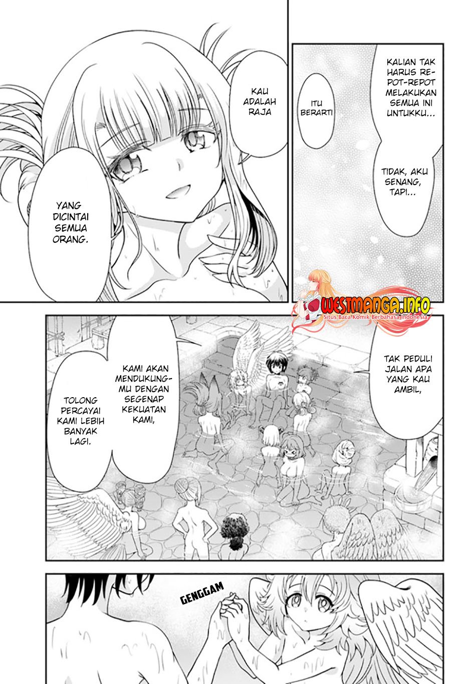 Tenohira Kaitakumura de Isekai Kenkouki ~Fueteku Yome-tachi to Nonbiri Mujintou Raifu~ Chapter 33 - halaman 11