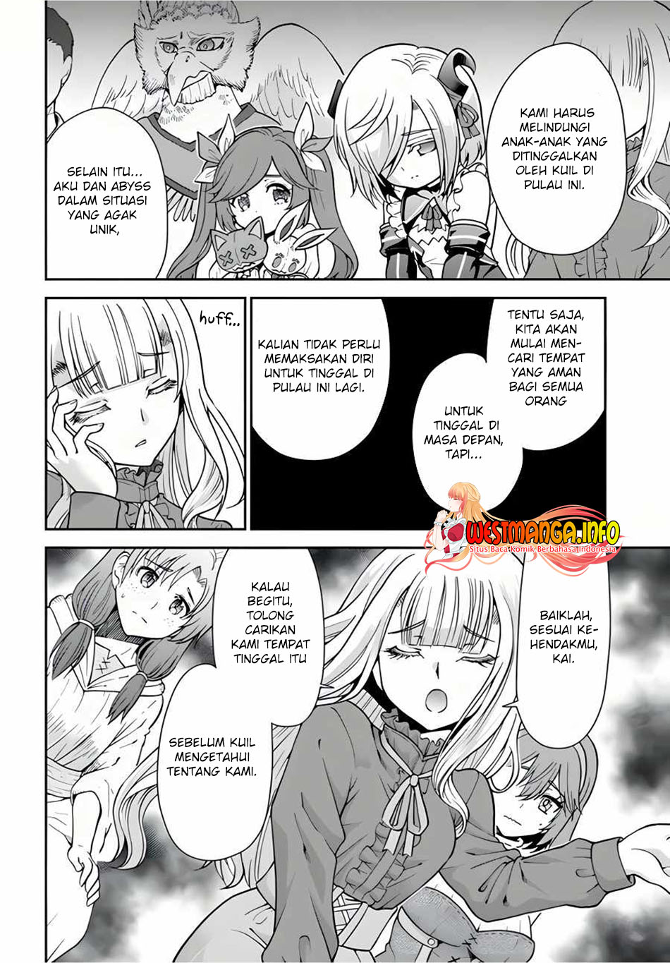 Tenohira Kaitakumura de Isekai Kenkouki ~Fueteku Yome-tachi to Nonbiri Mujintou Raifu~ Chapter 35 - halaman 1