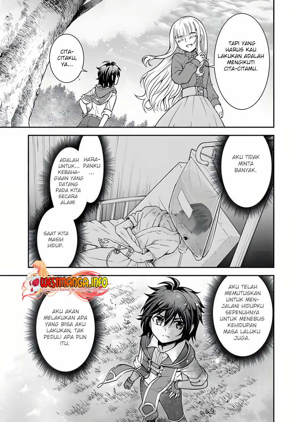Tenohira Kaitakumura de Isekai Kenkouki ~Fueteku Yome-tachi to Nonbiri Mujintou Raifu~ Chapter 35 - halaman 8