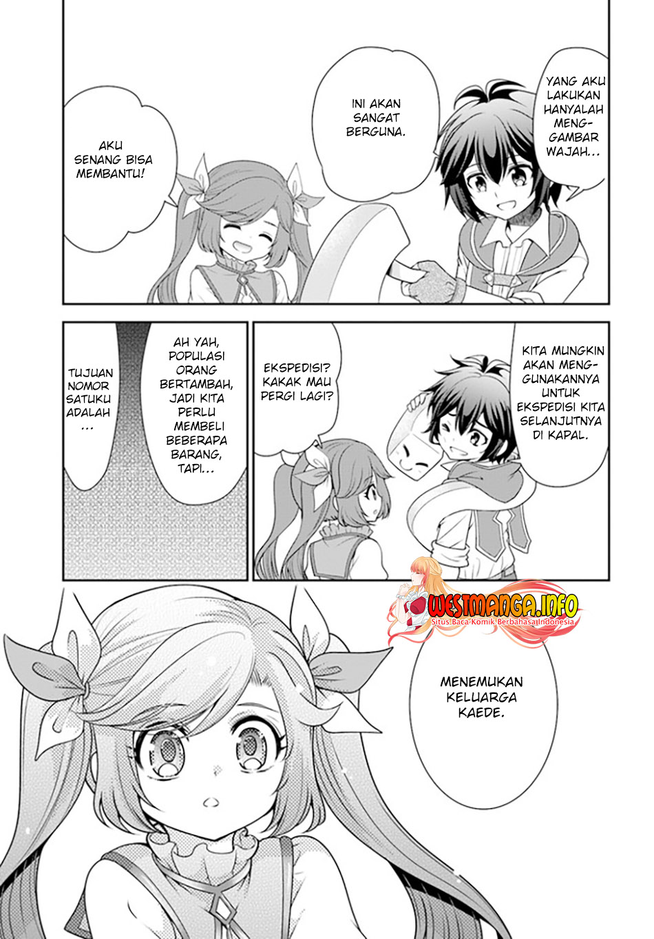 Tenohira Kaitakumura de Isekai Kenkouki ~Fueteku Yome-tachi to Nonbiri Mujintou Raifu~ Chapter 36 - halaman 14