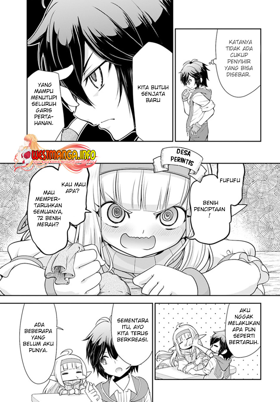 Tenohira Kaitakumura de Isekai Kenkouki ~Fueteku Yome-tachi to Nonbiri Mujintou Raifu~ Chapter 36 - halaman 2