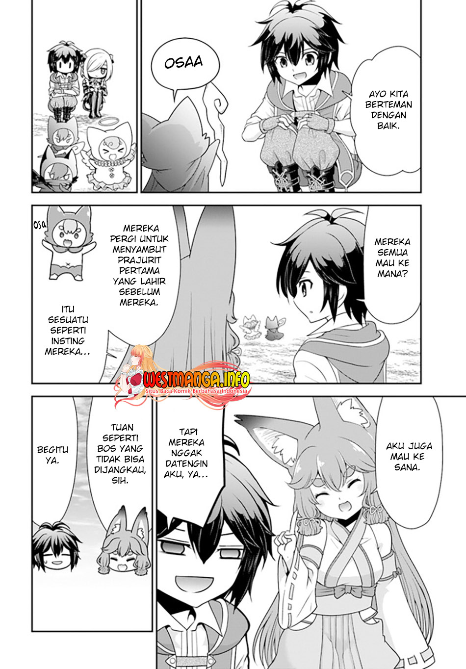 Tenohira Kaitakumura de Isekai Kenkouki ~Fueteku Yome-tachi to Nonbiri Mujintou Raifu~ Chapter 36 - halaman 7