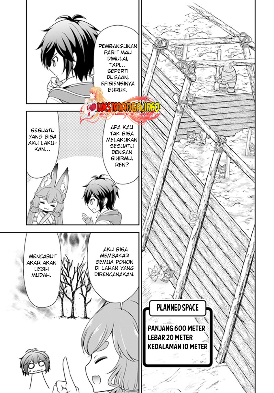 Tenohira Kaitakumura de Isekai Kenkouki ~Fueteku Yome-tachi to Nonbiri Mujintou Raifu~ Chapter 36 - halaman 8
