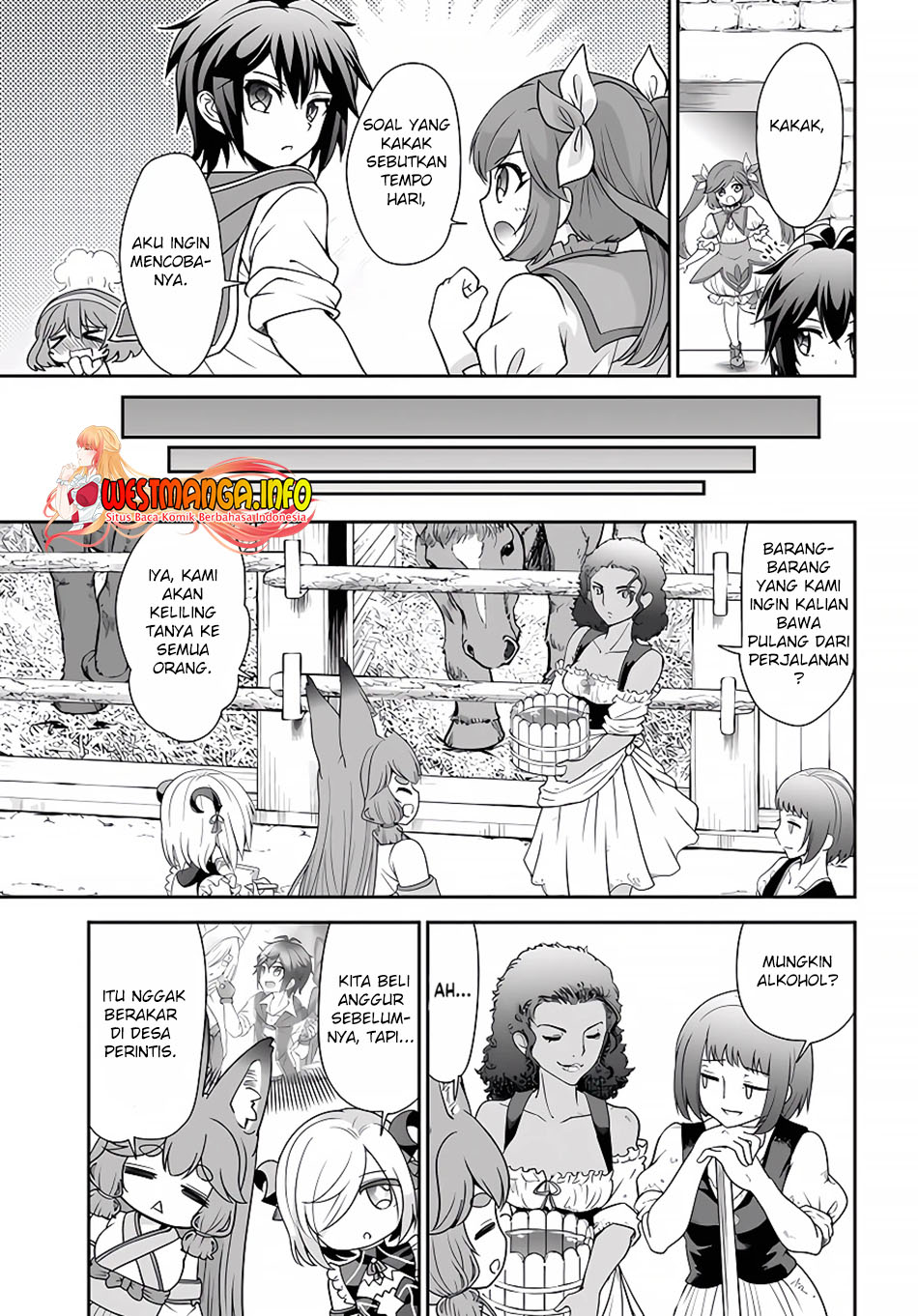 Tenohira Kaitakumura de Isekai Kenkouki ~Fueteku Yome-tachi to Nonbiri Mujintou Raifu~ Chapter 37 - halaman 7