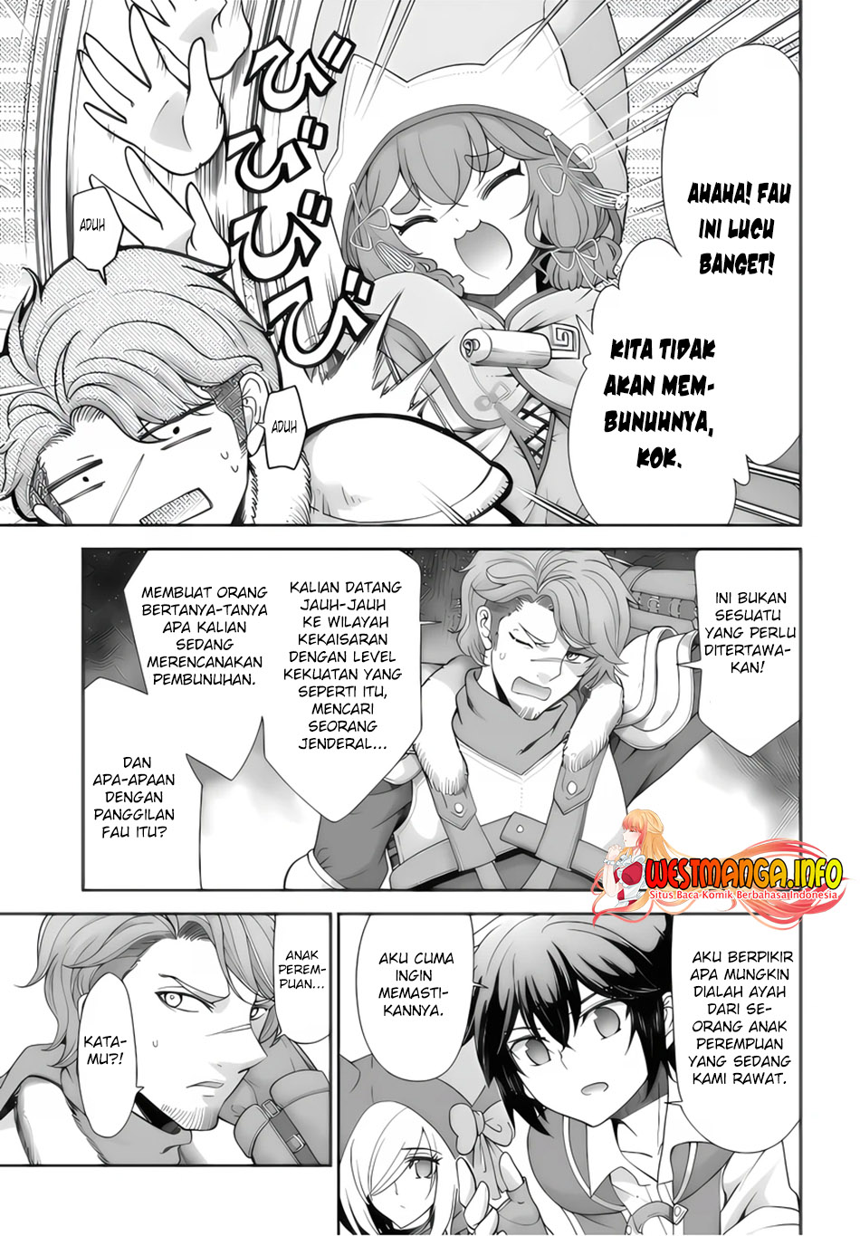 Tenohira Kaitakumura de Isekai Kenkouki ~Fueteku Yome-tachi to Nonbiri Mujintou Raifu~ Chapter 40 - halaman 9