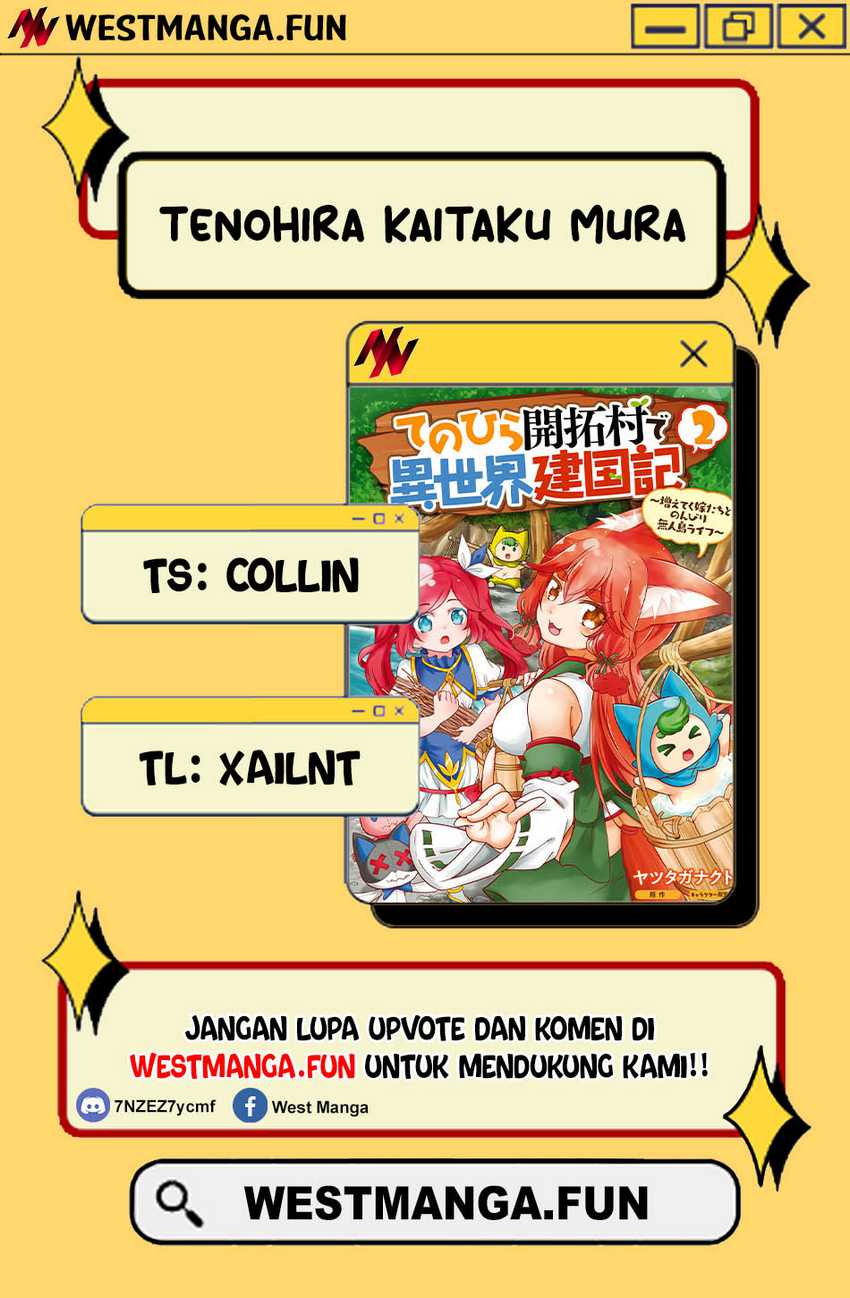 Tenohira Kaitakumura de Isekai Kenkouki ~Fueteku Yome-tachi to Nonbiri Mujintou Raifu~ Chapter 56 - halaman 4