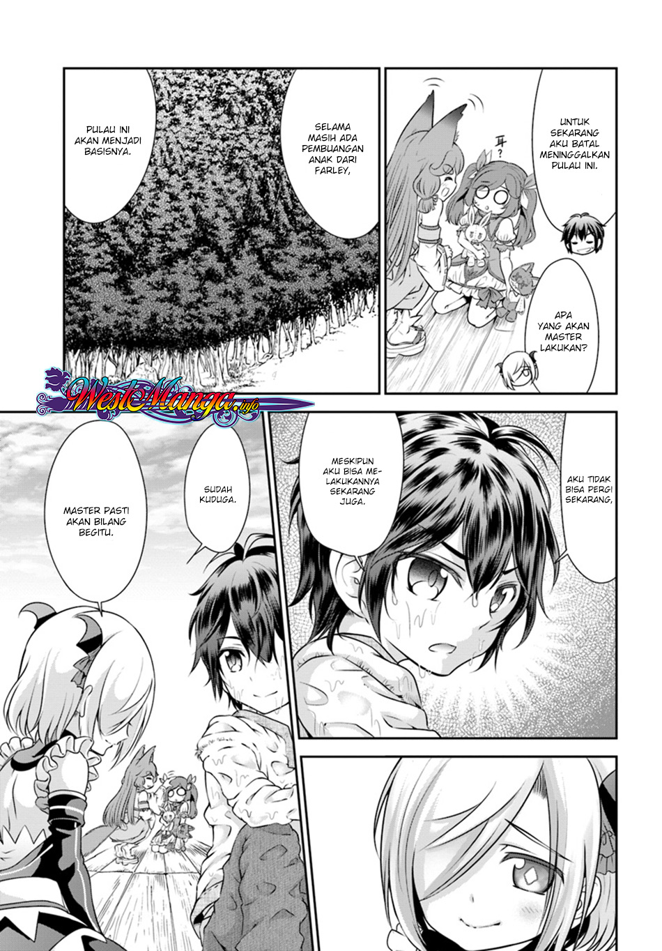Tenohira Kaitakumura de Isekai Kenkouki ~Fueteku Yome-tachi to Nonbiri Mujintou Raifu~ Chapter 9 - halaman 22