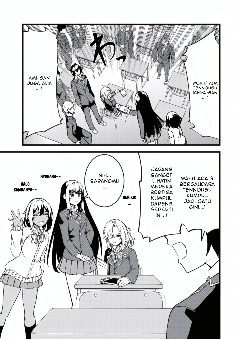 Tensai Bishoujo Sanshimai wa Isourou ni Dake Choro Kawaii Chapter 1 - halaman 11