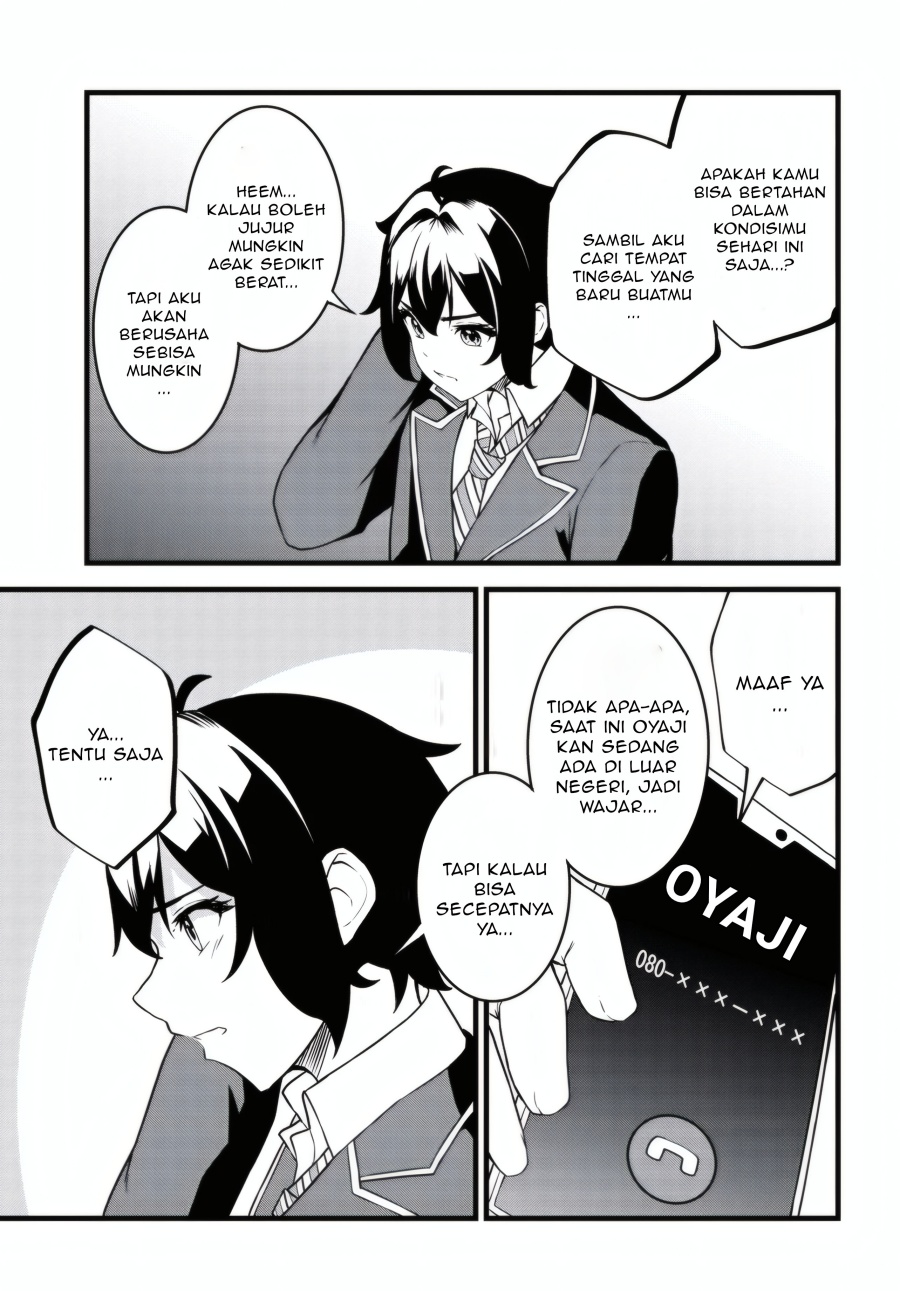 Tensai Bishoujo Sanshimai wa Isourou ni Dake Choro Kawaii Chapter 1 - halaman 23