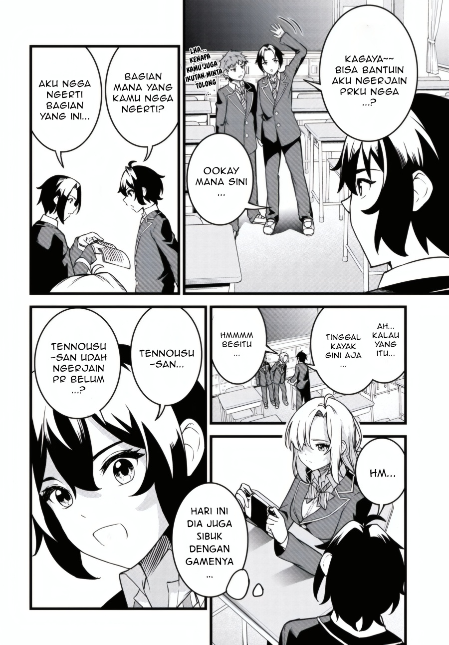 Tensai Bishoujo Sanshimai wa Isourou ni Dake Choro Kawaii Chapter 1 - halaman 8