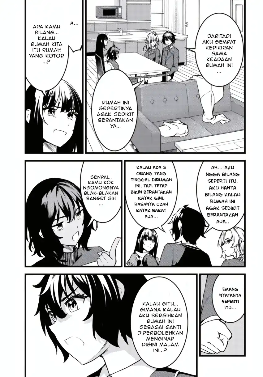 Tensai Bishoujo Sanshimai wa Isourou ni Dake Choro Kawaii Chapter 2 - halaman 10