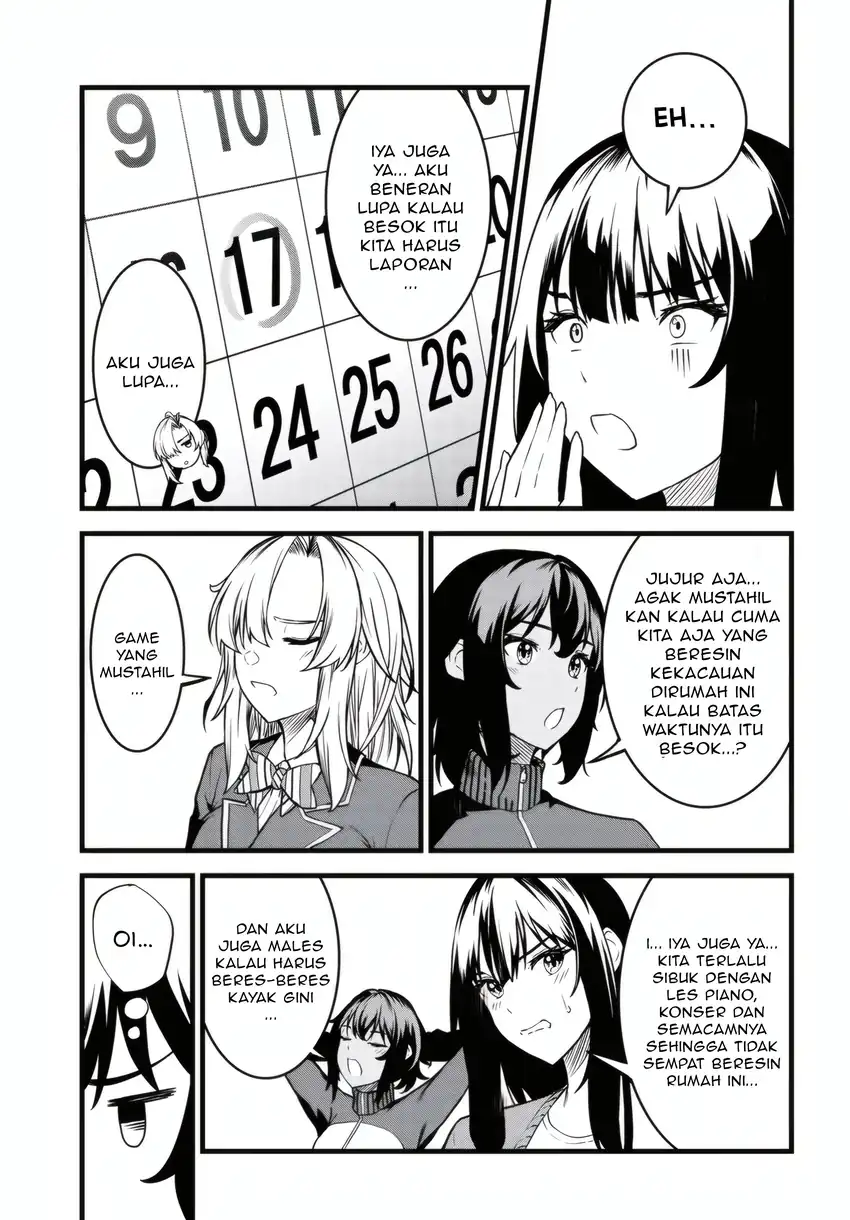 Tensai Bishoujo Sanshimai wa Isourou ni Dake Choro Kawaii Chapter 2 - halaman 12