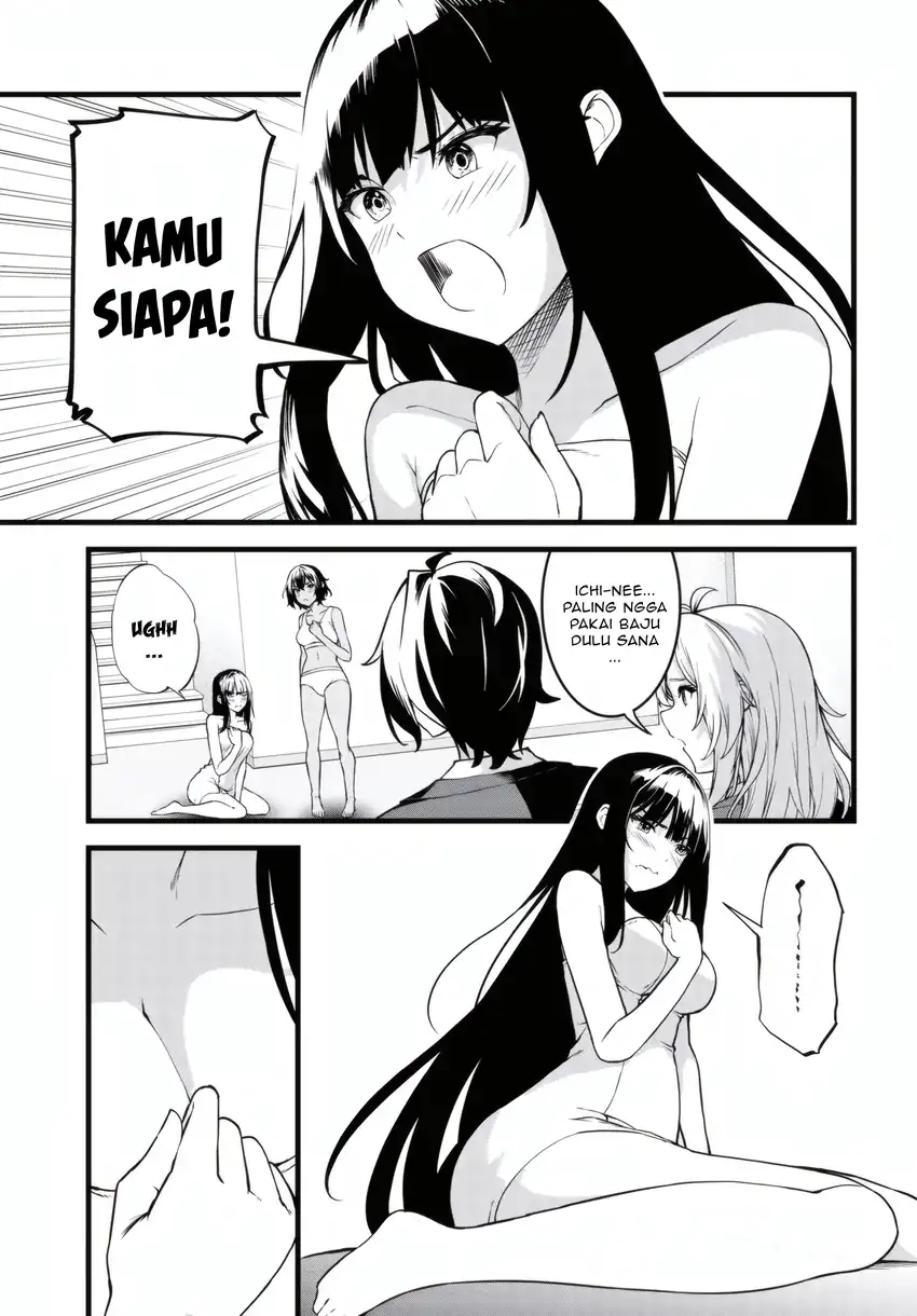 Tensai Bishoujo Sanshimai wa Isourou ni Dake Choro Kawaii Chapter 2 - halaman 2
