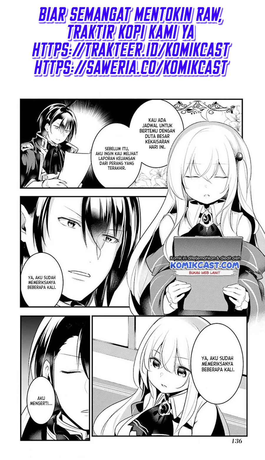 Tensai Ouji no Akaji Kokka Saisei Jutsu – Souda Baikoku Shiyou Chapter 28 - halaman 2