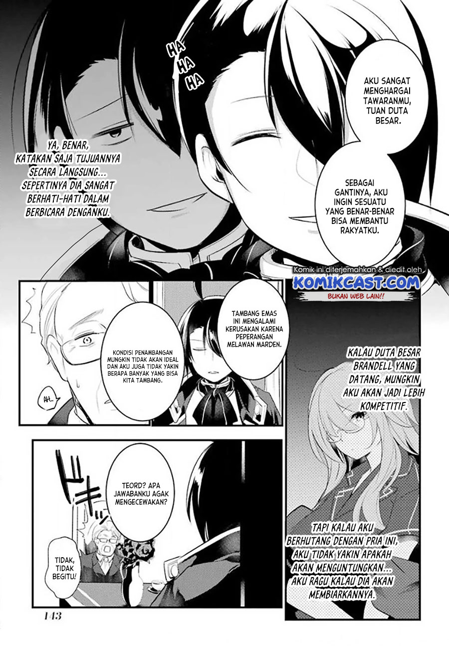 Tensai Ouji no Akaji Kokka Saisei Jutsu – Souda Baikoku Shiyou Chapter 28 - halaman 9