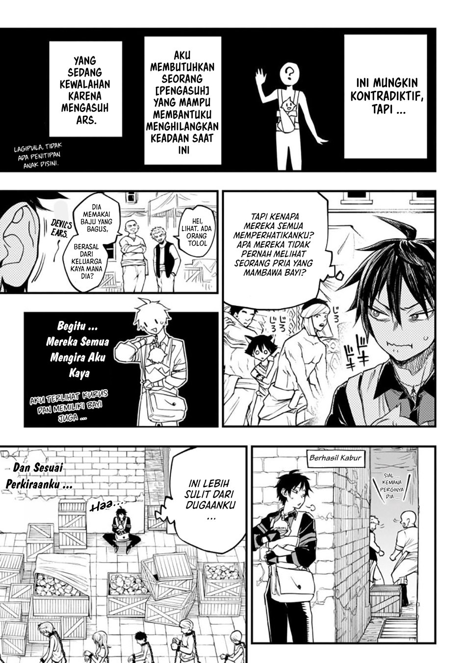 Tensei Akuma no Saikyou Yuusha Ikusei Keikaku Chapter 3 - halaman 9