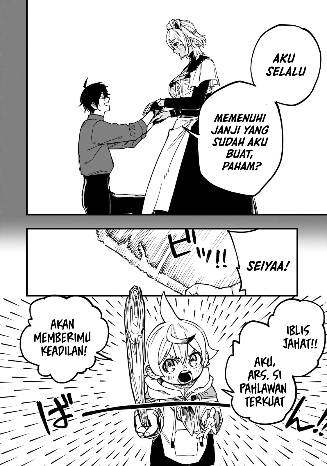 Tensei Akuma no Saikyou Yuusha Ikusei Keikaku Chapter 8 - halaman 12
