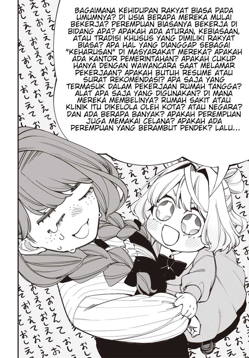 Tensei Arasaa Joshi no Kotoyo Kaikatsu – Seiryaku Kekkon wa Iya na no de, Zatsugaku Chishiki de Tanoshii Kaikaku Life wo Kekkou Shichaimasu! Chapter 2.1 - halaman 2