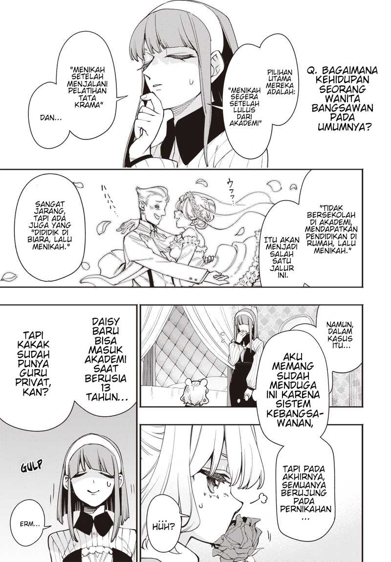 Tensei Arasaa Joshi no Kotoyo Kaikatsu – Seiryaku Kekkon wa Iya na no de, Zatsugaku Chishiki de Tanoshii Kaikaku Life wo Kekkou Shichaimasu! Chapter 2.1 - halaman 5