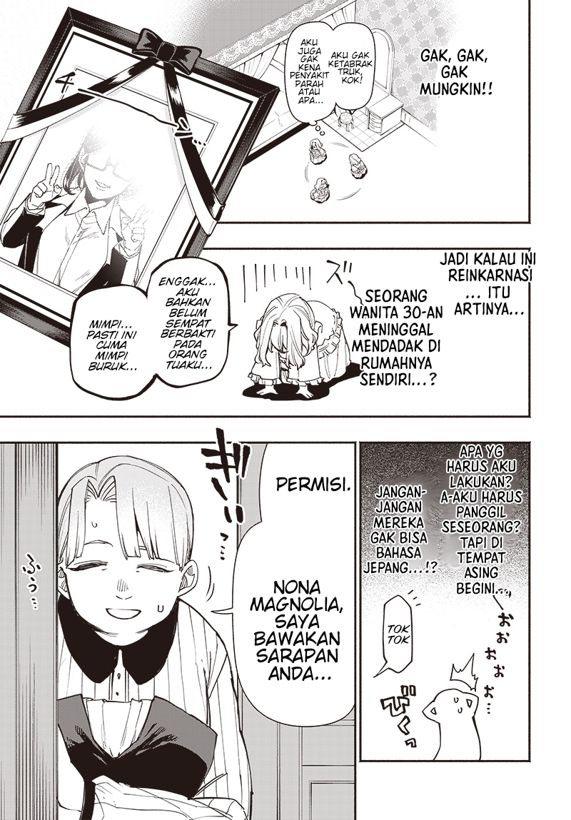 Tensei Around 30 Joshi no Isekaikatsu: Seiryaku Kekkon wa Iya nanode, Zatsugaku Chishiki de Tanoshii Kaikaku Life wo Kekkou Shichaimasu! Chapter 1 - halaman 9