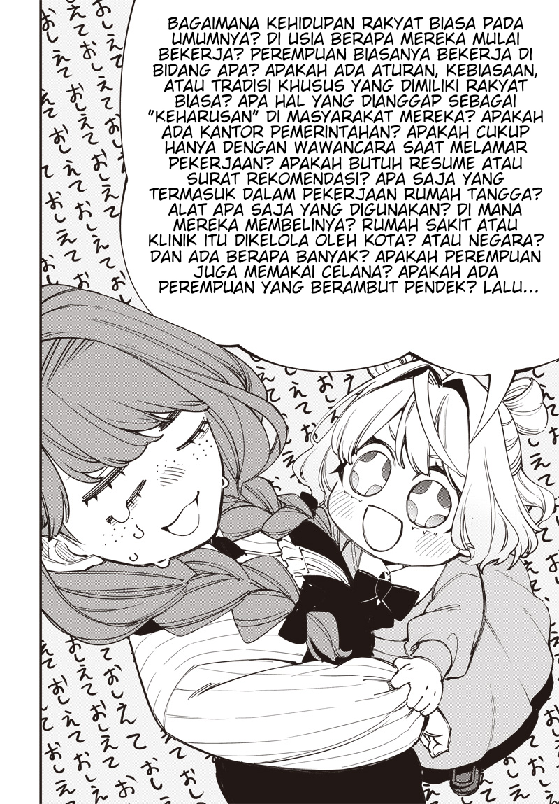 Tensei Around 30 Joshi no Isekaikatsu: Seiryaku Kekkon wa Iya nanode, Zatsugaku Chishiki de Tanoshii Kaikaku Life wo Kekkou Shichaimasu! Chapter 2.1 - halaman 2