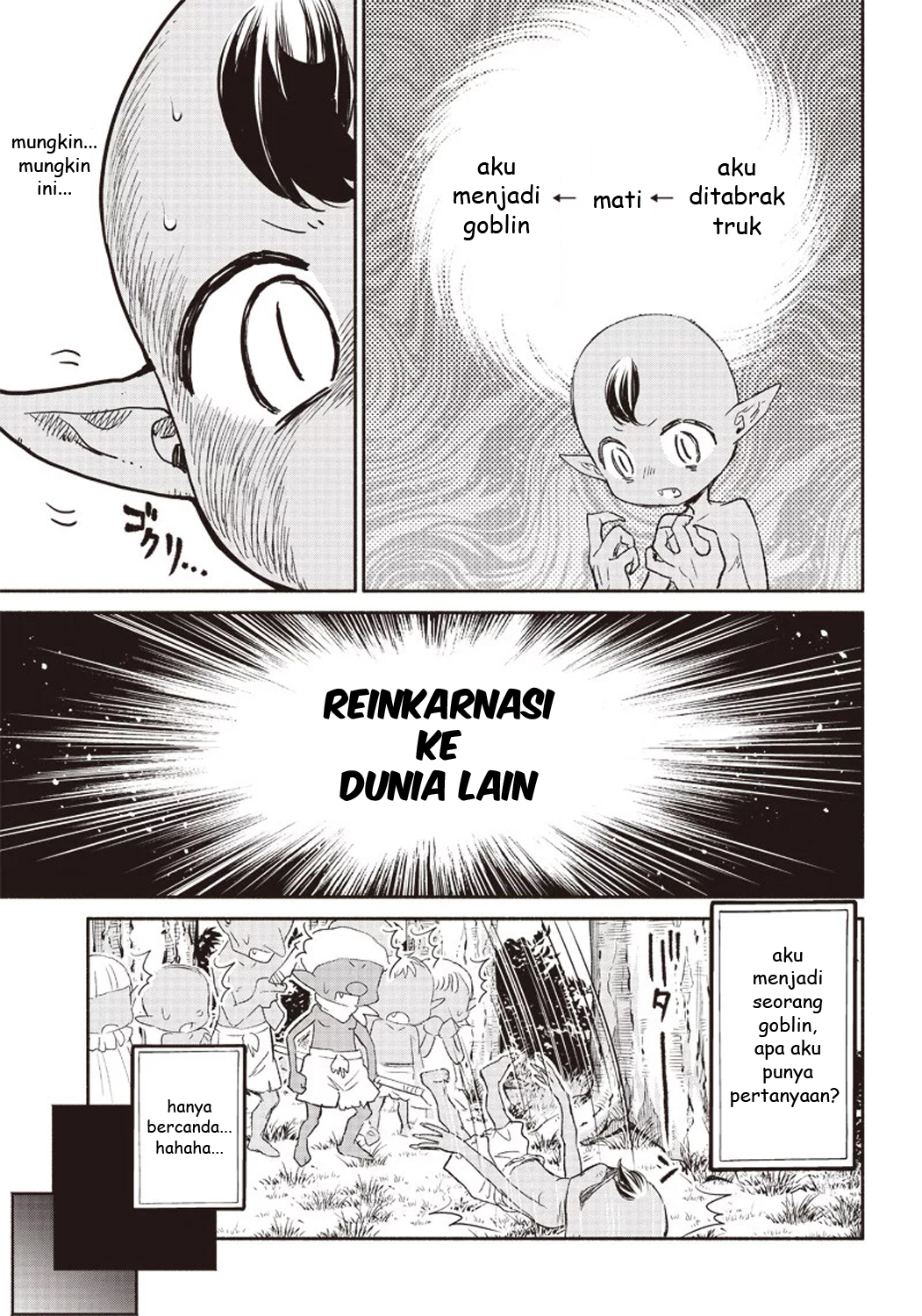 Tensei Goblin dakedo Shitsumon Aru? Chapter 1 - halaman 21