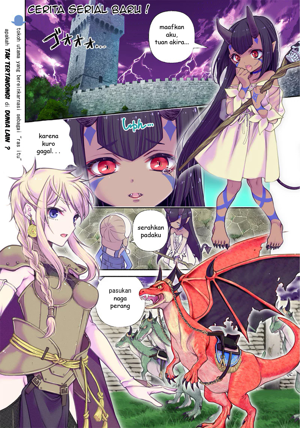 Tensei Goblin dakedo Shitsumon Aru? Chapter 1 - halaman 3