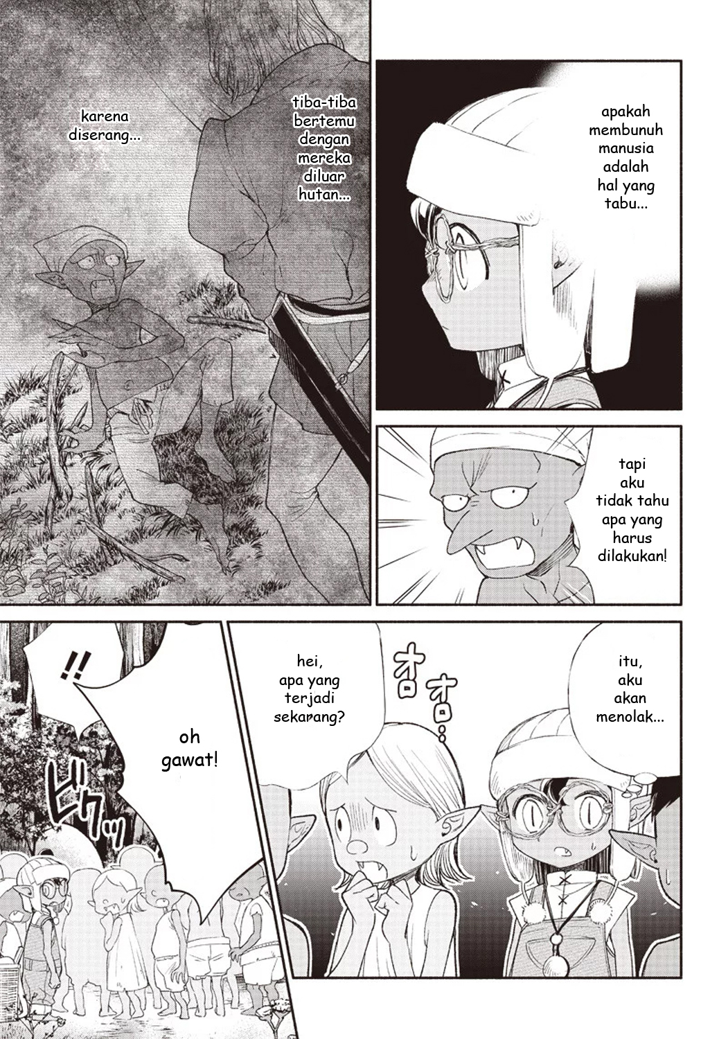 Tensei Goblin dakedo Shitsumon Aru? Chapter 2 - halaman 6