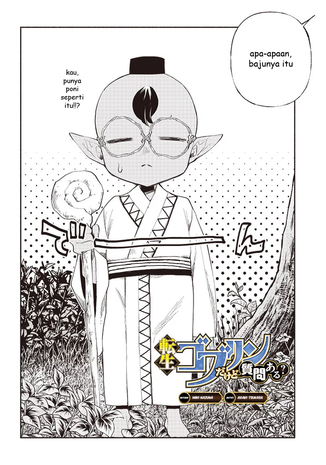Tensei Goblin dakedo Shitsumon Aru? Chapter 3 - halaman 3