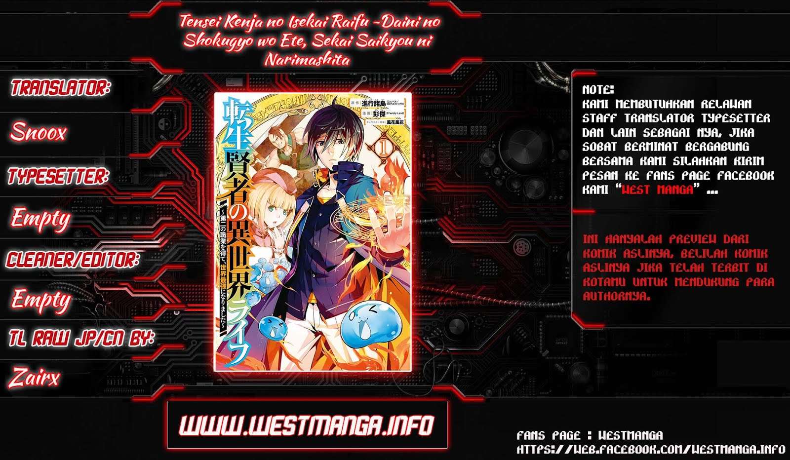 Tensei Kenja no Isekai Raifu Chapter 1.2 - halaman 2