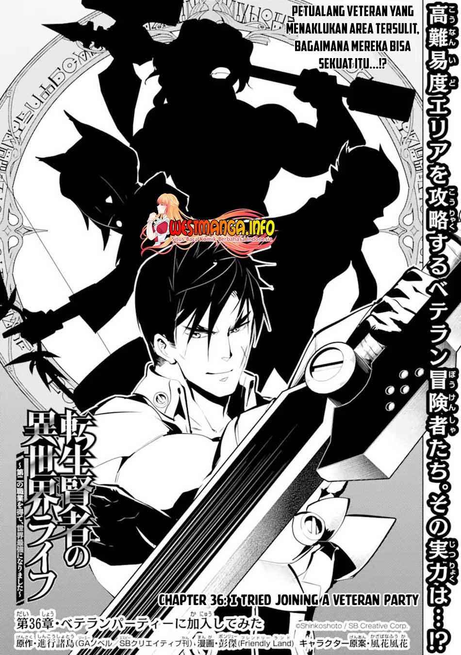 Tensei Kenja no Isekai Raifu Chapter 36.1 - halaman 2