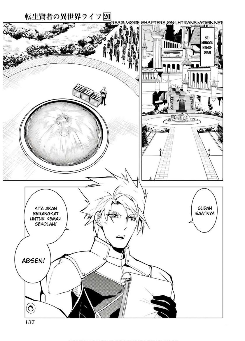 Tensei Kenja no Isekai Raifu Chapter 60.1 - halaman 17