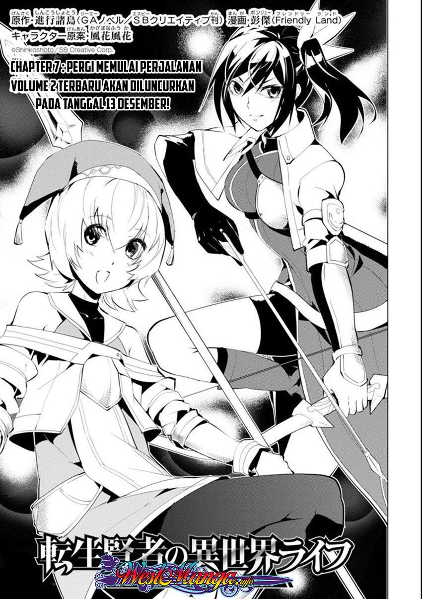 Tensei Kenja no Isekai Raifu Chapter 7.1 - halaman 1