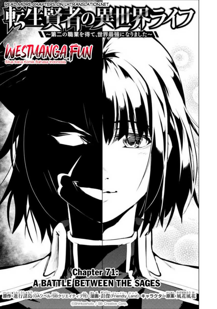 Tensei Kenja no Isekai Raifu Chapter 71.1 - halaman 2