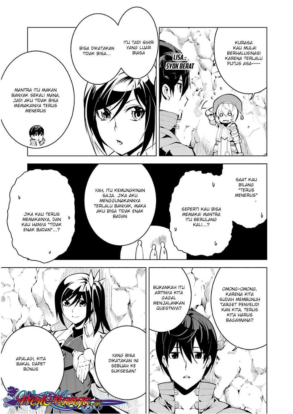 Tensei Kenja no Isekai Raifu Chapter 9.1 - halaman 14