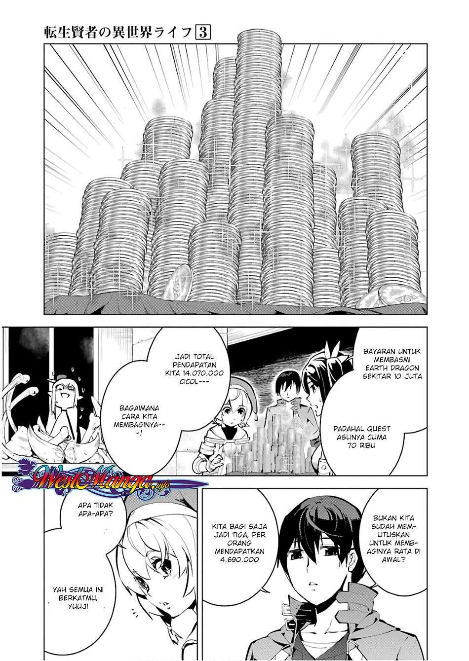 Tensei Kenja no Isekai Raifu Chapter 9.1 - halaman 28