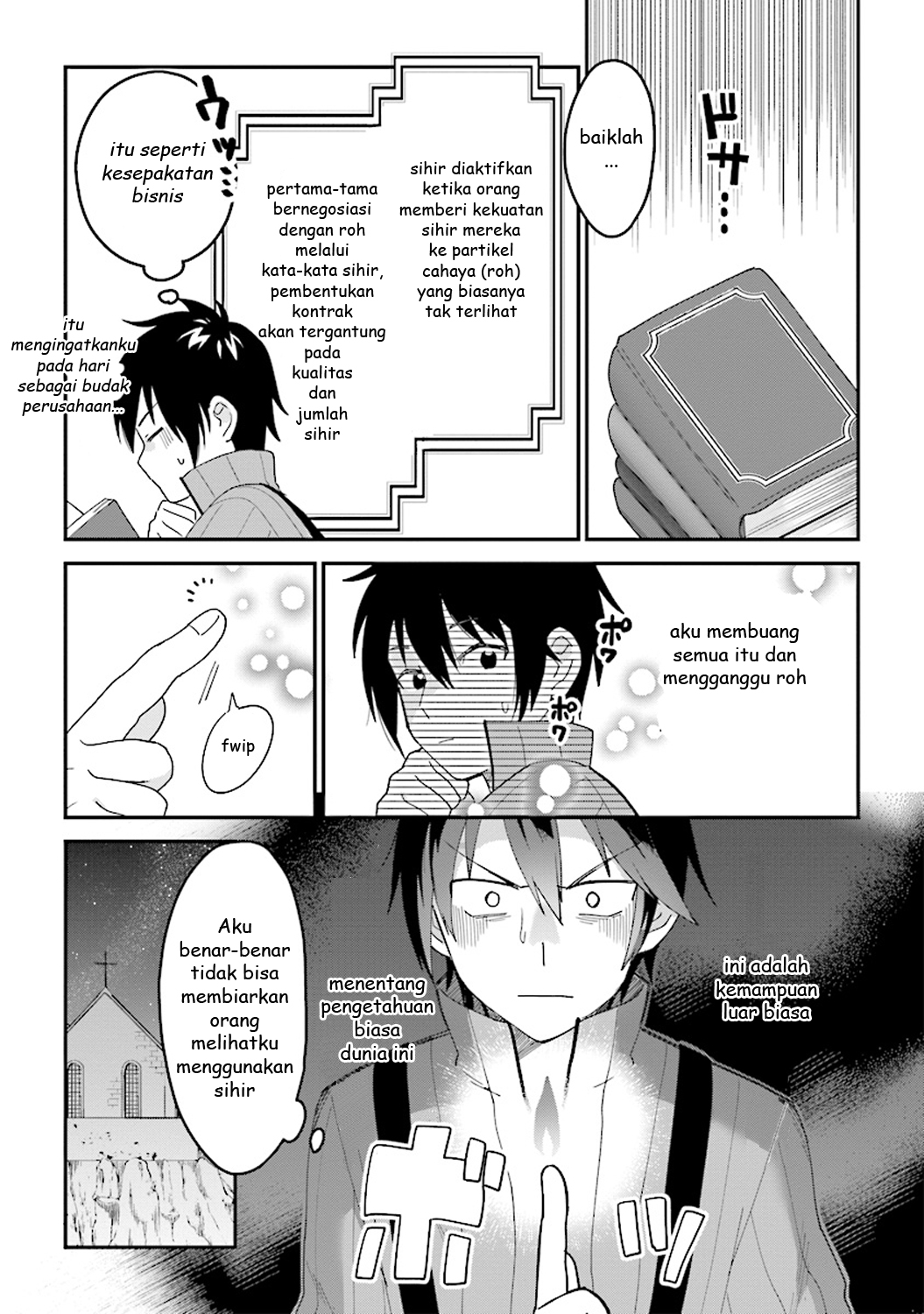 Tensei Kenja wa Musume to Kurasu. Chapter 1.2 - halaman 11