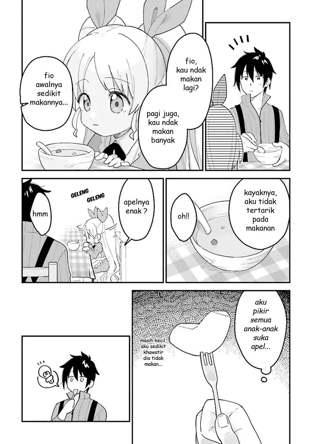 Tensei Kenja wa Musume to Kurasu. Chapter 2.3 - halaman 1