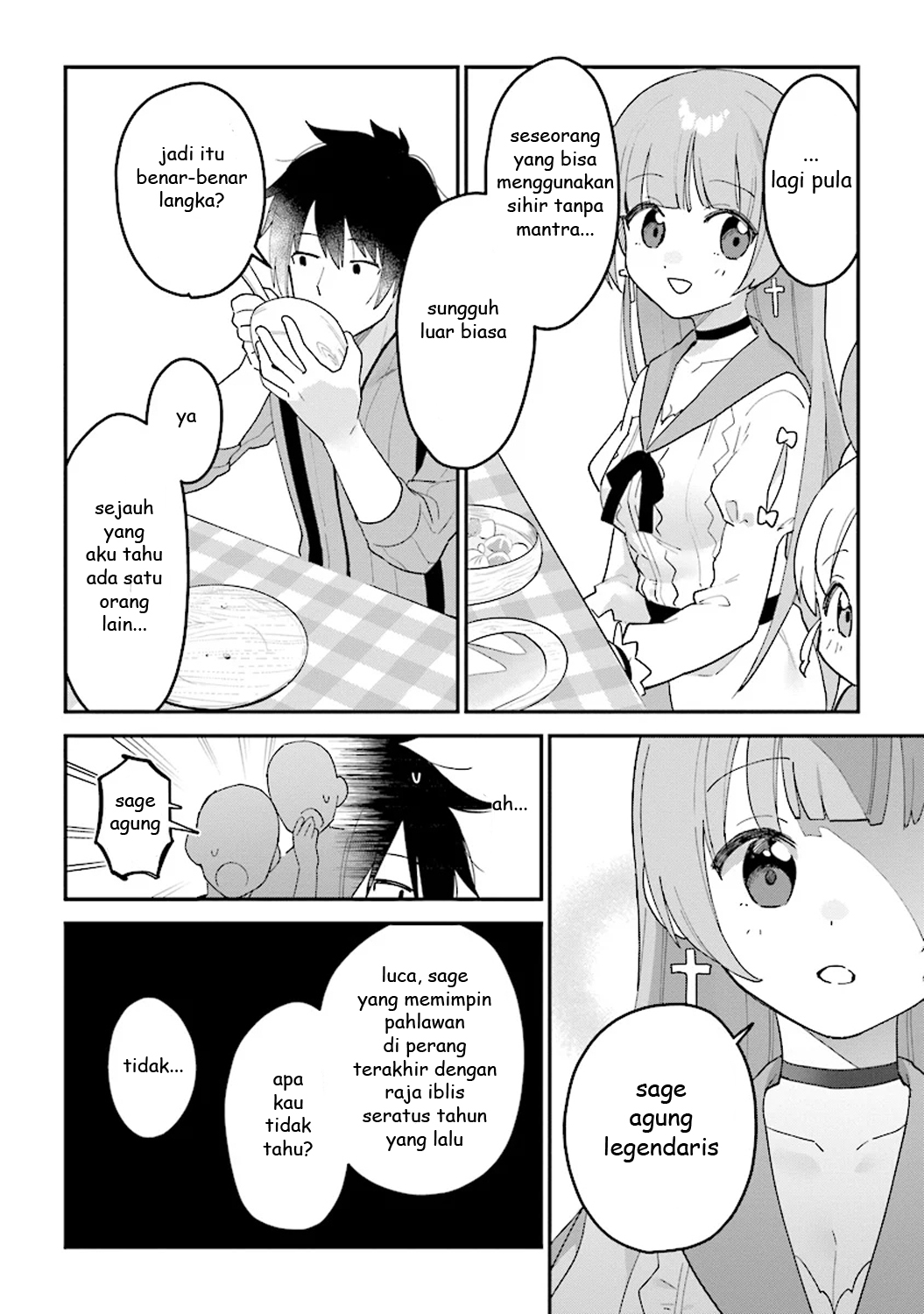 Tensei Kenja wa Musume to Kurasu. Chapter 2.3 - halaman 5