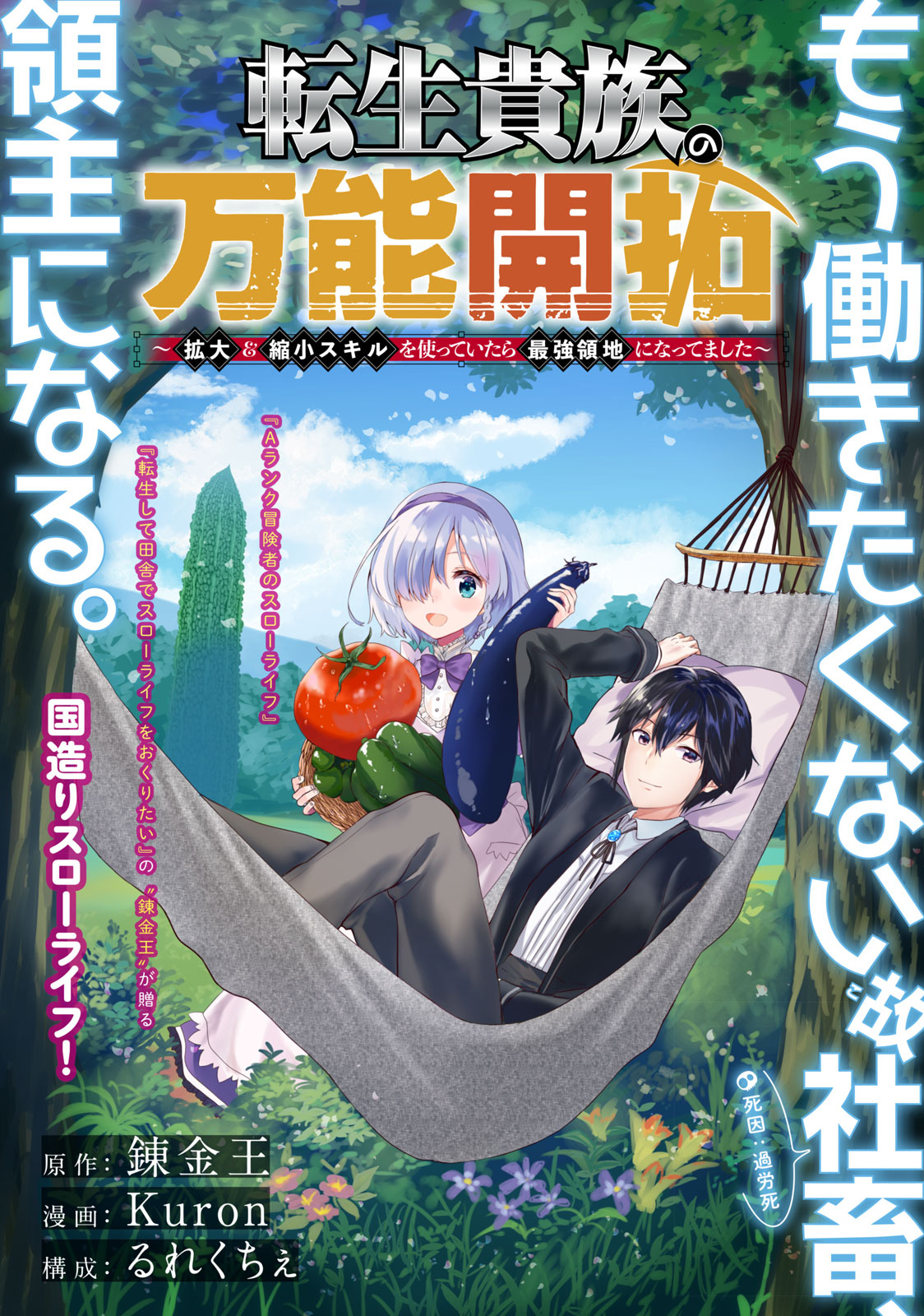 Tensei Kizoku no Bannou Kaitaku Kara ~”Kakudai & Shukushou” Sukiru o Tsukatte Itara Saikyou Ryouchi ni Narimashita~ Chapter 1.1 - halaman 2